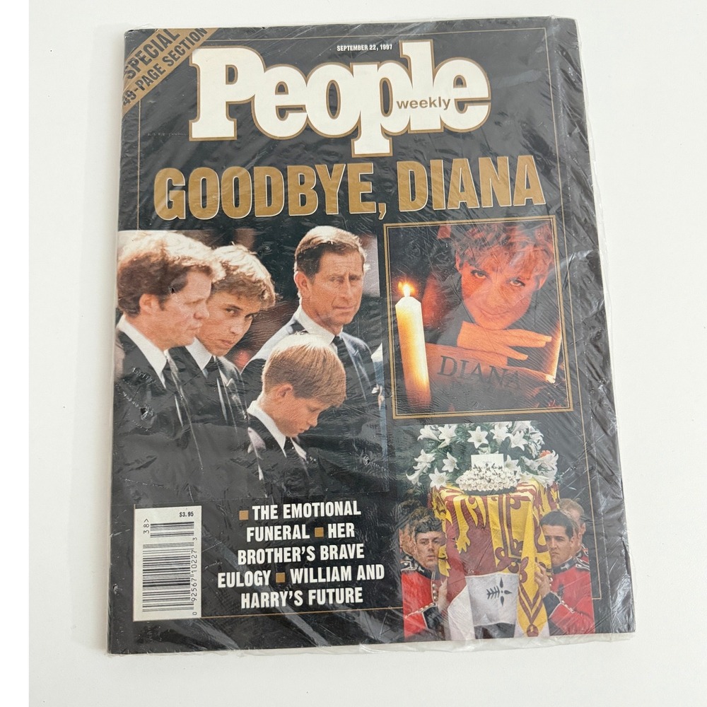 People Weekly Magazine Sept 22 1997 Goodbye Diana Princess Diana Tribute (Wrap)‎